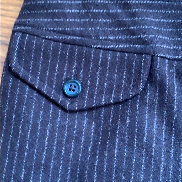 Banana Republic pinstripe wool skirt - Picture 5 of 8